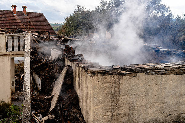 Professional Soot Cleanup technician working in Greenbelt, MD